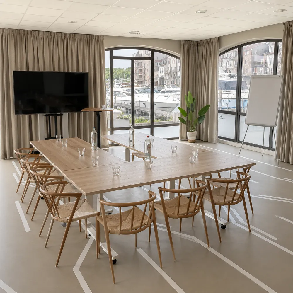 Vergaderen bij Eemhof Beachclub