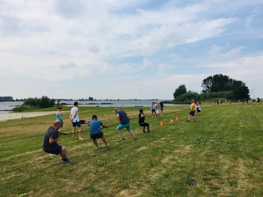 Teambuilding bij Eemhof Beachclub